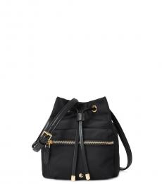Black Debby Mini Bucket Bag