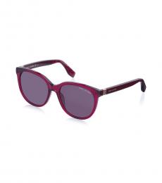 Marc Jacobs Dark Purple Cat Eye Sunglasses