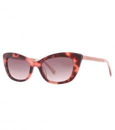 Kate Spade Brown Gradient Cat Eye Sunglasses