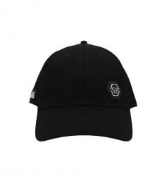 Philipp Plein Black Logo Hat