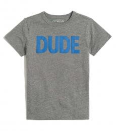 J.Crew Boys Heather Dolphin Graphic T-Shirt