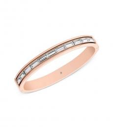 Michael Kors Rose Gold Baguette Crystals Bracelet