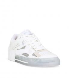 White Leather Portofino Sneakers