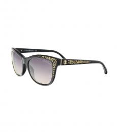 Roberto Cavalli Black Square Sunglasses