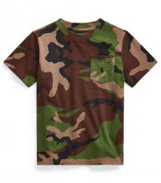Ralph Lauren Little Boys Camo Pocket T-shirt