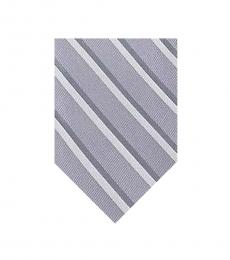 Michael Kors Grey Charles Striped Tie