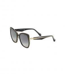 Roberto Cavalli Black Cat Eye Sunglasses