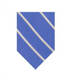 Michael Kors Blue Striped Classic Tie