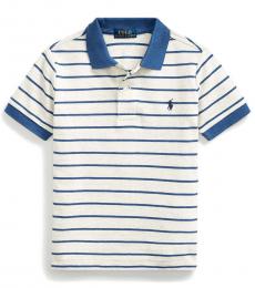 Ralph Lauren Little Boys New Sand Heather Polo