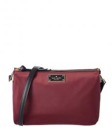 Kate Spade Deep Plum Wilson Road Medium Crossbody