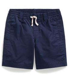 Ralph Lauren Little Boys Newport Navy Twill Drawstring Shorts