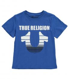 True Religion Little Boys Royal Blue Graphic T-Shirt