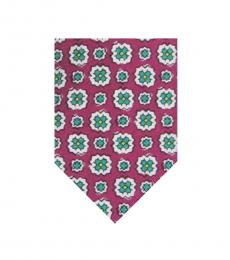 Ralph Lauren Dark Pink Floral Tie