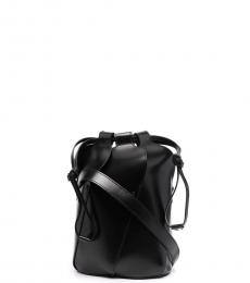 Black Tulip Small Bucket Bag
