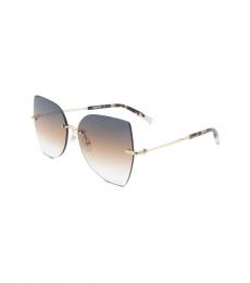 Missoni Golden Geometric Sunglasses
