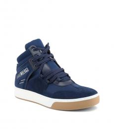 Blue Balkan Hi Top Sneakers