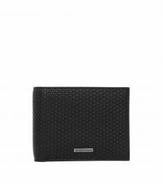Emporio Armani Black Front Logo Modish Wallet