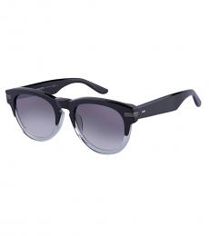 Bottega Veneta Black Gray Gradient Sunglasses