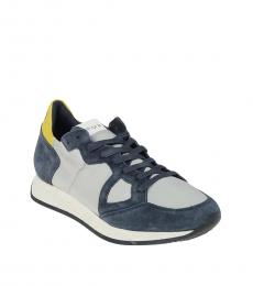 Blue Multi Monaco Vintage Sneakers