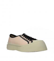 Marni Pink Pastel Leather Sneakers