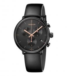 Calvin Klein Black Chronograph Quartz Dial Watch