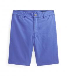 Boys Liberty Blue Straight Fit Flex Shorts