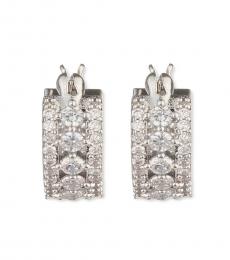 Givenchy Silver Small Hoop Earrings
