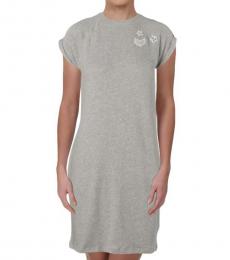 Ralph Lauren Light Grey T-Shirt Dress