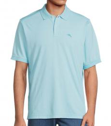 Tommy Bahama Sky Blue Playa Wave Polo