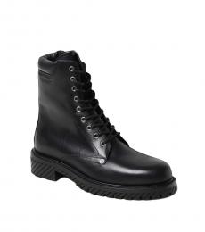 Off-White Black Combat Boots