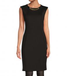 Calvin Klein Black Embellished Dress