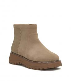 Lucky Brand Beige Chameli Suede Boots