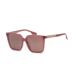 Burberry Cherry Red Square Sunglasses