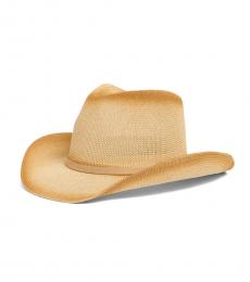 Vince Camuto Natural Cowboy Hat