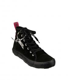 Off-White Black Lace Up Sneakers