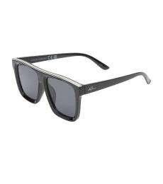 Vince Camuto Black Flat Top Sunglasses