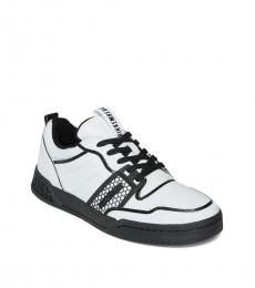 Bikkembergs White Scoby Low Top Sneakers