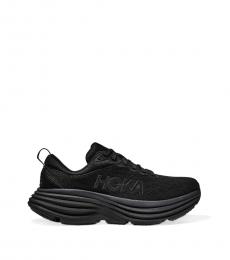 Hoka Black Lace Up Sneakers