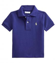 Ralph Lauren Baby Boys Fall Royal Mesh Polo