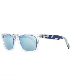 Dsquared2 Light Blue Clear Logo Sunglasses