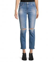 AG Adriano Goldschmied Years Isabelle High-Rise Crop Jeans