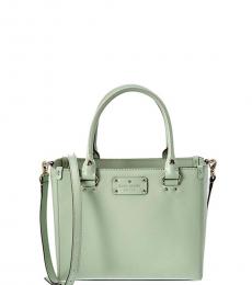 Kate Spade Mint Blue Wellesley Quinn Small Satchel