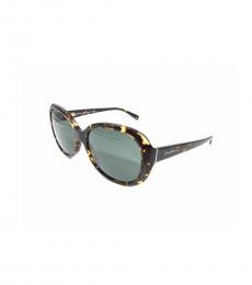 Giorgio Armani Spotted Tortoise Butterfly Sunglasses