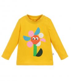 Stella McCartney Baby Girls Yellow Graphic T-Shirt
