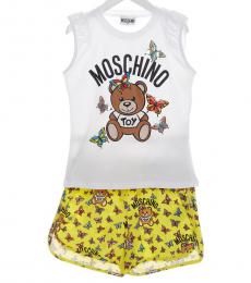 Moschino 2 Piece Top/Shorts Set (Girls)