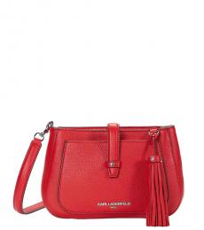 Red Bangle Medium Crossbody Bag