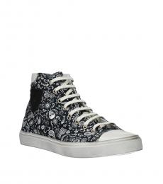 Black White High Top Sneakers