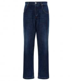 Kenzo Blue Comfort Fit Jeans