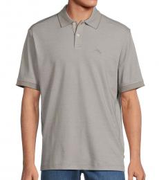 Tommy Bahama Grey Playa Wave Polo