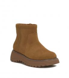 Lucky Brand Brown Chameli Suede Boots